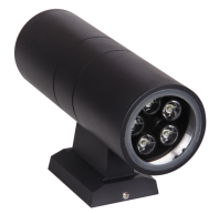Светильник светодиодный уличный PWL-26090/24D 2*5w 800Lm 6500K IP65 черный