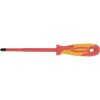 Отвертка Диэлектрическая SL 8*150 мм CrMo, до 1000 В, двухкомп. рукоятка// Gross