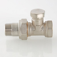 Клапан настроечный VALTEC, для радиатора, прямой 3/4"